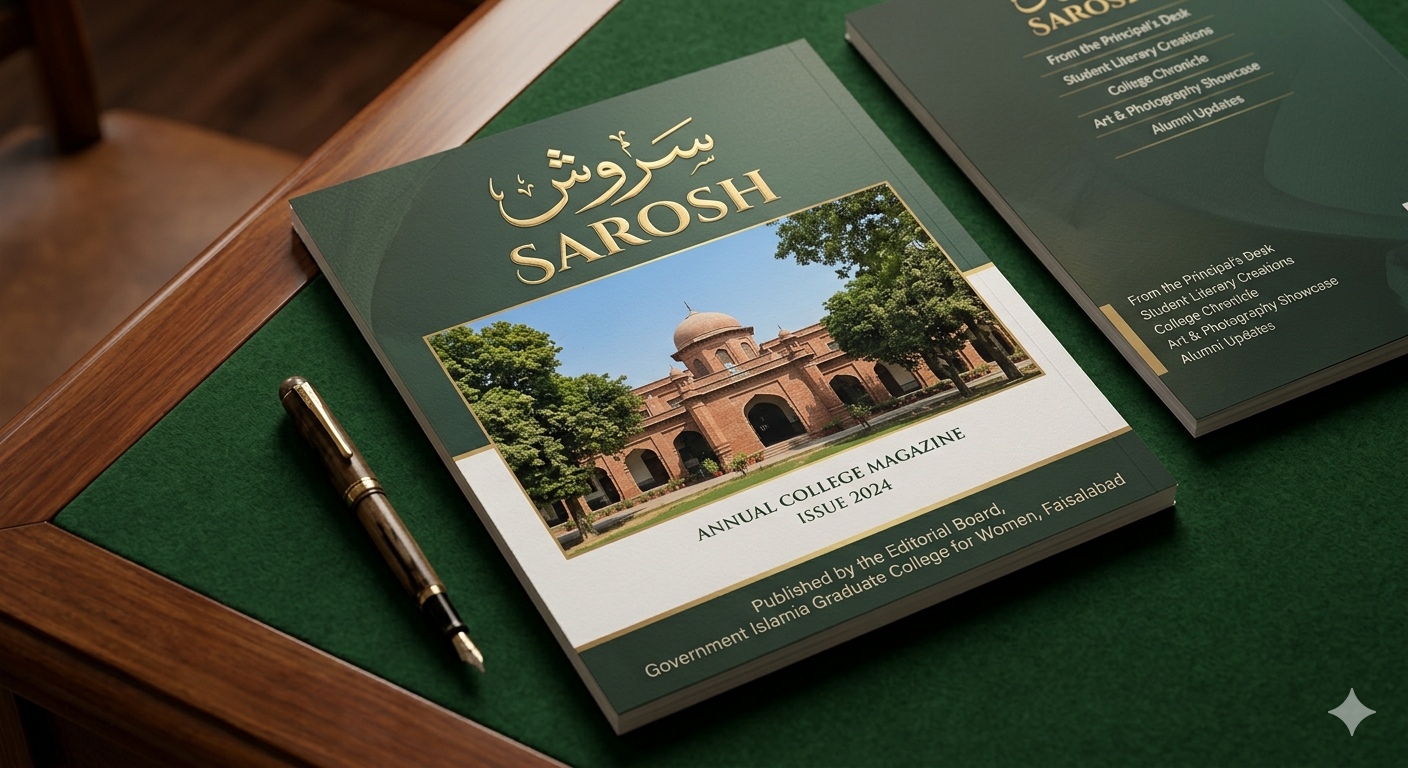 Sarosh Magazine Cover
